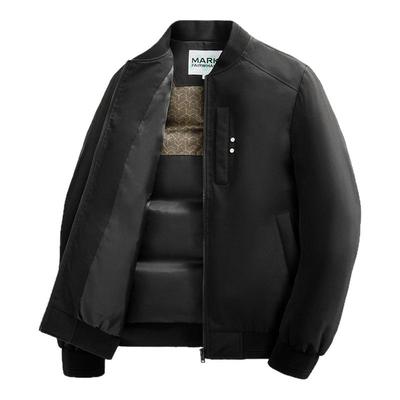 马克华菲棒球领羽绒服外套男士潮