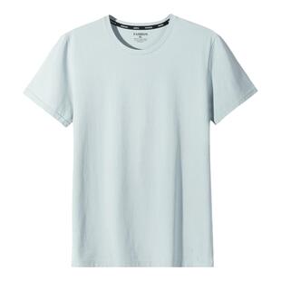 男士Tt恤95%棉+5%氨纶短袖莱卡棉四面弹冰凉透气宽松打底纯色半袖