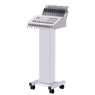 立式发热EMS波动经络按摩仪 美容院微电贴片穴位减肥胸部背部疏通