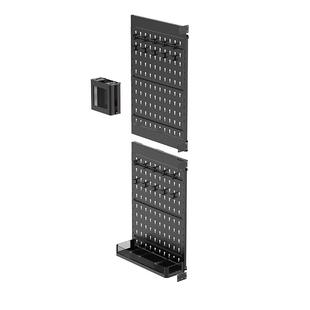 零食柜拉篮冰箱旁侧边拉篮夹缝高柜拉篮极窄高深侧拉篮洞洞板拉篮