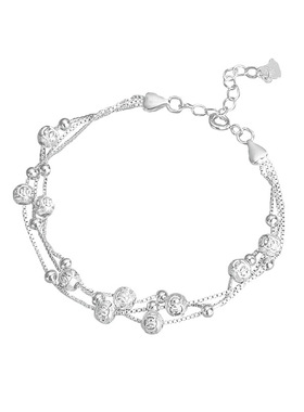 纯银小众设计三生三世转运珠手链