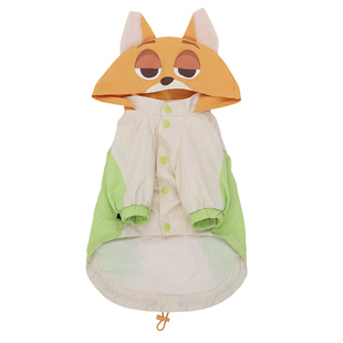 迪士尼疯狂动物城朱迪宠物户外卫衣小型犬比熊尼克秋冬季狗狗衣服