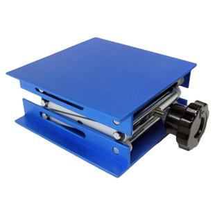 创智工坊升降台激光调焦距铝合金属小型迷你手动控制高度伸缩机