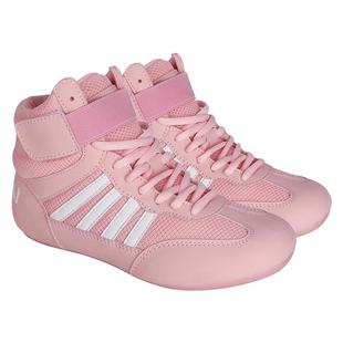 拳击鞋儿童专业室内训练鞋成人男女孩散打搏击格斗防滑高帮摔跤鞋