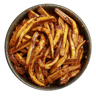 【冷帮主】四川冷吃系列烧烤风味鱿鱼耳条即食熟食麻辣小零食130g
