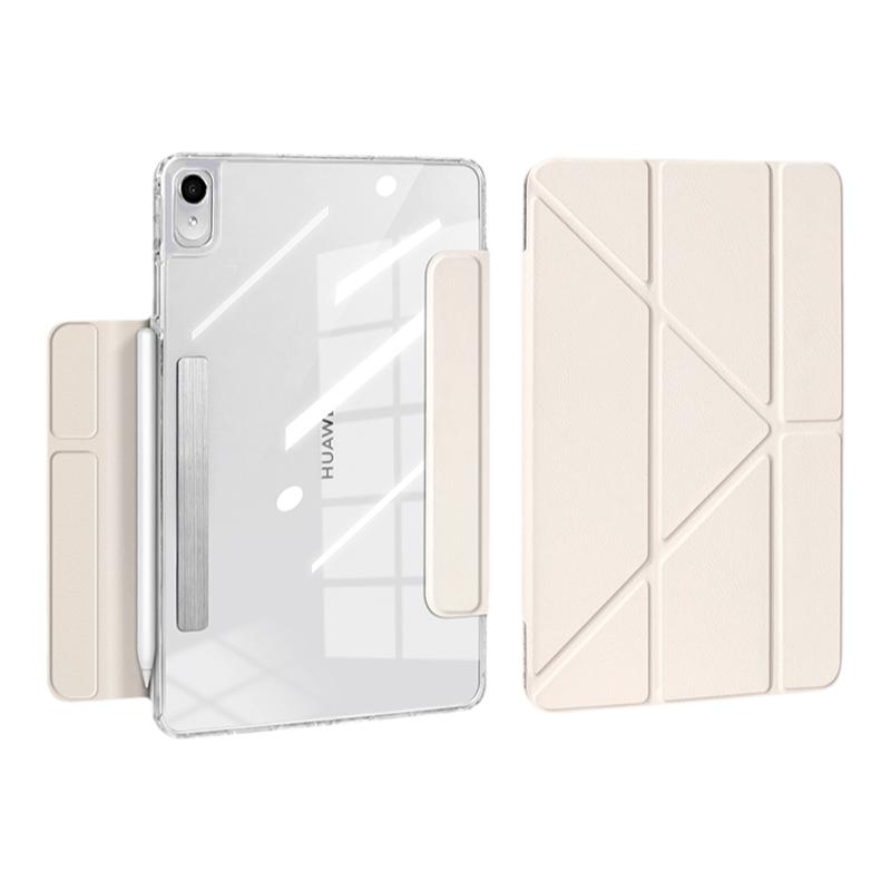 morock【磁吸分離】適用華為matepad11.5S保護殼air12無筆槽pro11保護套air11.5英寸亞克力全包柔光版防彎