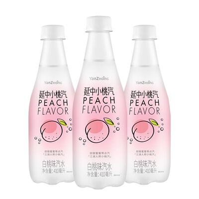 延中饮料桃子汽水碳酸