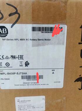 议价全新原装AB罗克韦尔电机mpl-b430p-sj72aa