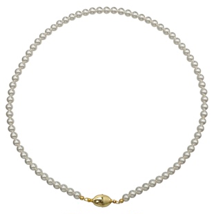 SOUL KNOT明星同款真多麻小米珠子珍珠项链高级细款施家DU家定制