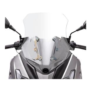 适用于贝纳利金鹏TRK502 502x 552 552x侧挡风改装黑化小风挡配件