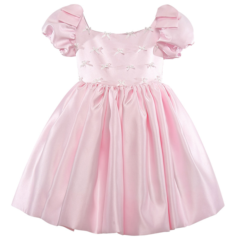 Hanakimi英国高端定制女童高级礼服儿童钢琴演出服公主小童婚纱裙