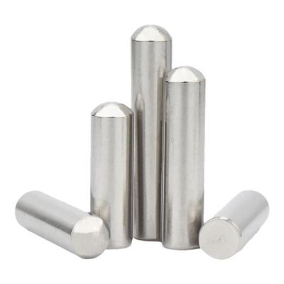 【全网热销】304实心圆头圆柱销