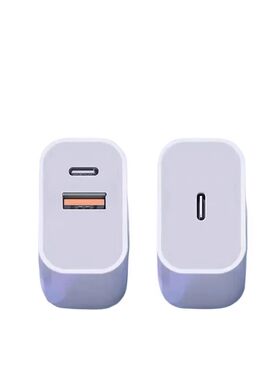 适用苹果充电器头45WPD双口iPhone15/16/17快充头14手机20数据线30w插头二合一typec双多口原套装11XR冲iPad