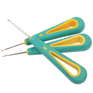 硅胶带孔带钩上鞋锥子橡胶把穿孔手工修鞋纳鞋底针锥做鞋钩针工具