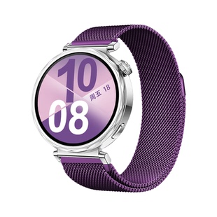 xit适用于华为智能手表gt5表带watchgt4pro女生新款gt3米兰尼斯金属磁吸扣gt6荣耀magic创意高级个性可爱春夏