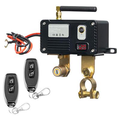 汽车电瓶断电保护器 无线遥控防漏电保护器电瓶智能断电保护神器