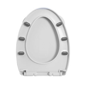 马桶盖家用通用加厚缓降坐便器盖板老式U型V型马桶圈坐便盖子配件