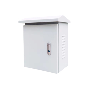 户外防雨配电箱 室外喷塑抱杆防水监控箱 电杆抱箍监控箱加厚定做