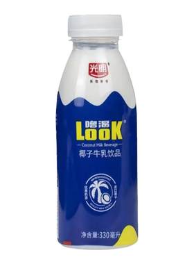 光明噜渴look椰汁牛乳