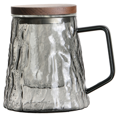 高茗办公室茶杯茶水分离玻璃杯