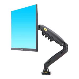 NB17-35寸显示器横竖转屏支架 上下升降气压悬停大屏桌面架子 F80