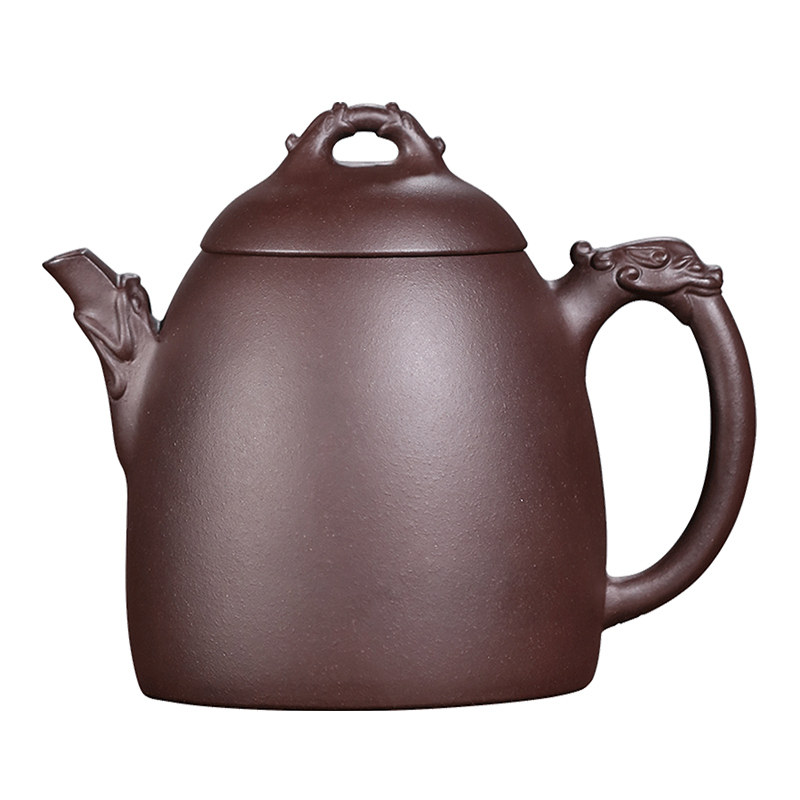 宜兴紫砂壶纯手工祥龙秦权泡茶壶