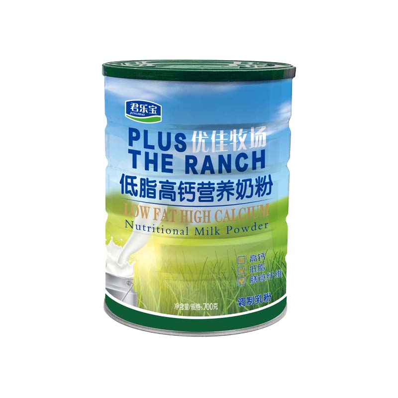 君乐宝旗舰店优佳牧场儿童学生中老年低脂高钙营养牛奶粉700g*1