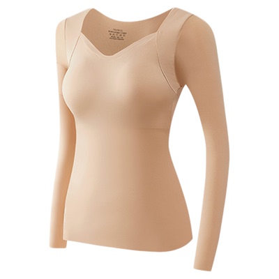 山茶花美肤肌底衣+带胸垫！！