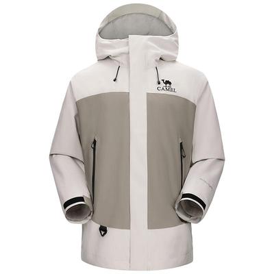 【登山铠甲】骆驼男装户外三合一内胆暴雨防水防风夹克外套登山服