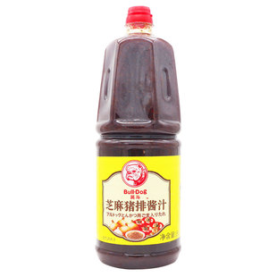 英斗芝麻猪排沙司日式富留得客炸猪扒酱bulldog鸡排烧烤肉铁板酱