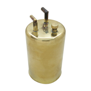 皮老虎纯铜HK加厚铜油壶喷枪炼金油箱风球火吹焊枪打金工具首饰材