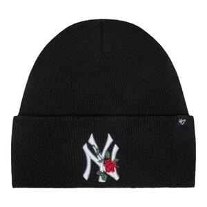 春季47Brand新款MLB针织帽洋基队保暖毛线帽刺绣潮嘻哈帽男女情侣