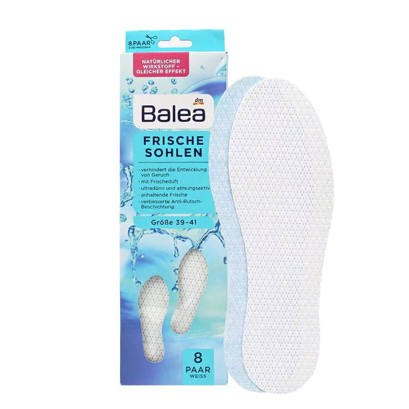 Balea防臭鞋垫超薄吸汗透气杀菌