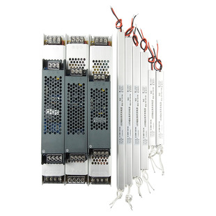 led超薄长条开关电源12v24v黑金刚灯带灯箱线性灯专用变压器300w