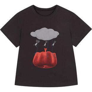 [秀场同款]新款江南布衣童装短袖T恤H型休闲25秋男女童jnbybyjnby