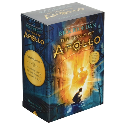 英文原版 Trials of Apollo The 3-Book 平装 Boxed Set 阿波罗的审判3本套装1-3册 奇幻小说 英文版儿童外文书