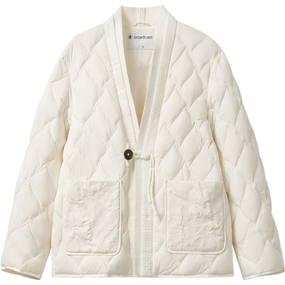 【播奥莱】播商场同款倪妮同款新中式羽绒服冬新外套BDR4RD3510