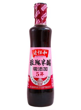 老恒和五年陈酿玫瑰米醋500ml