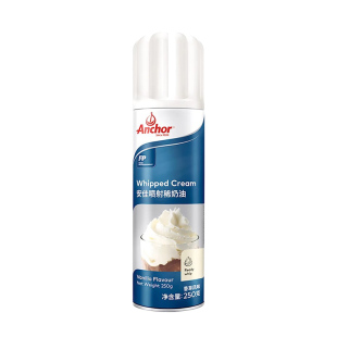 安佳喷射淡奶油 即食动物性奶油免打发烘焙蛋糕奶茶咖啡雪顶喷罐