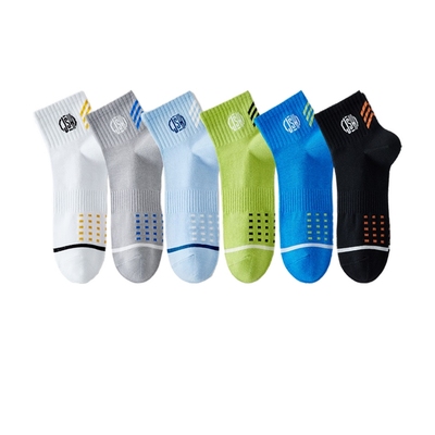 真维斯男装纯棉舒适中筒袜