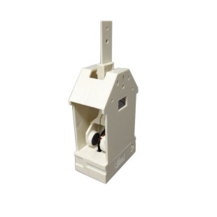 厂家直销小号透明新款电池摇摆展示器 大号电池太阳能两用摇摆器