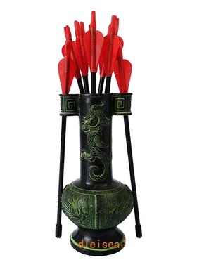 古代青铜器游戏投壶庆典活动景点摆件婚箭汉仿古道具投怀旧装饰品