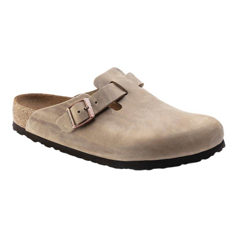 BIRKENSTOCK勃肯涂油皮包头拖鞋