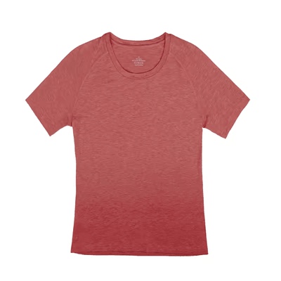 美利奴羊毛速干女圆领短袖T恤