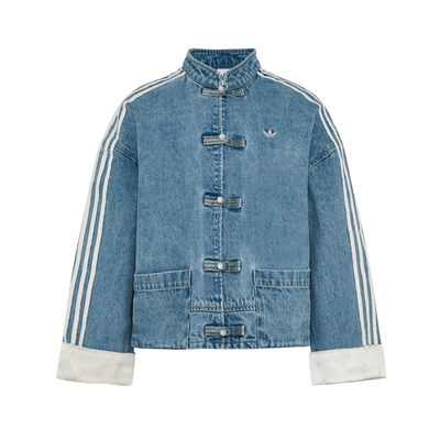 阿迪达斯三叶草女新中式夹克外套