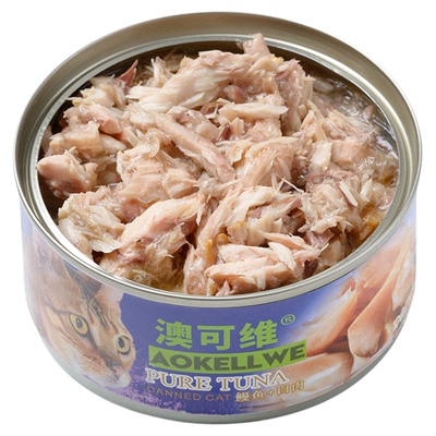 澳可维170g鸡肉鳗鱼零食猫罐头