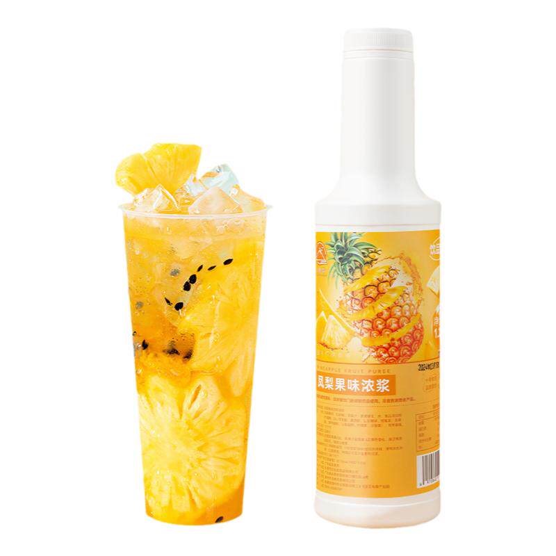 凤梨浓缩汁果浆奶茶店专用果酱