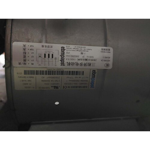 询价-德国EBMPAPST三相异步电动机D2D146BG03可维修
