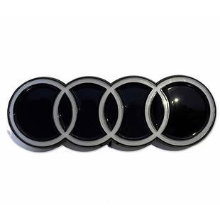 奥迪A3A4A5A6LA7A8Q3LQ5LQ7奥迪动态发光车标奥迪车标中网发光标