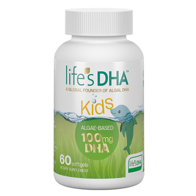 life'sDHA帝斯曼dha藻油婴幼儿专用婴儿童藻油DHA60粒正品